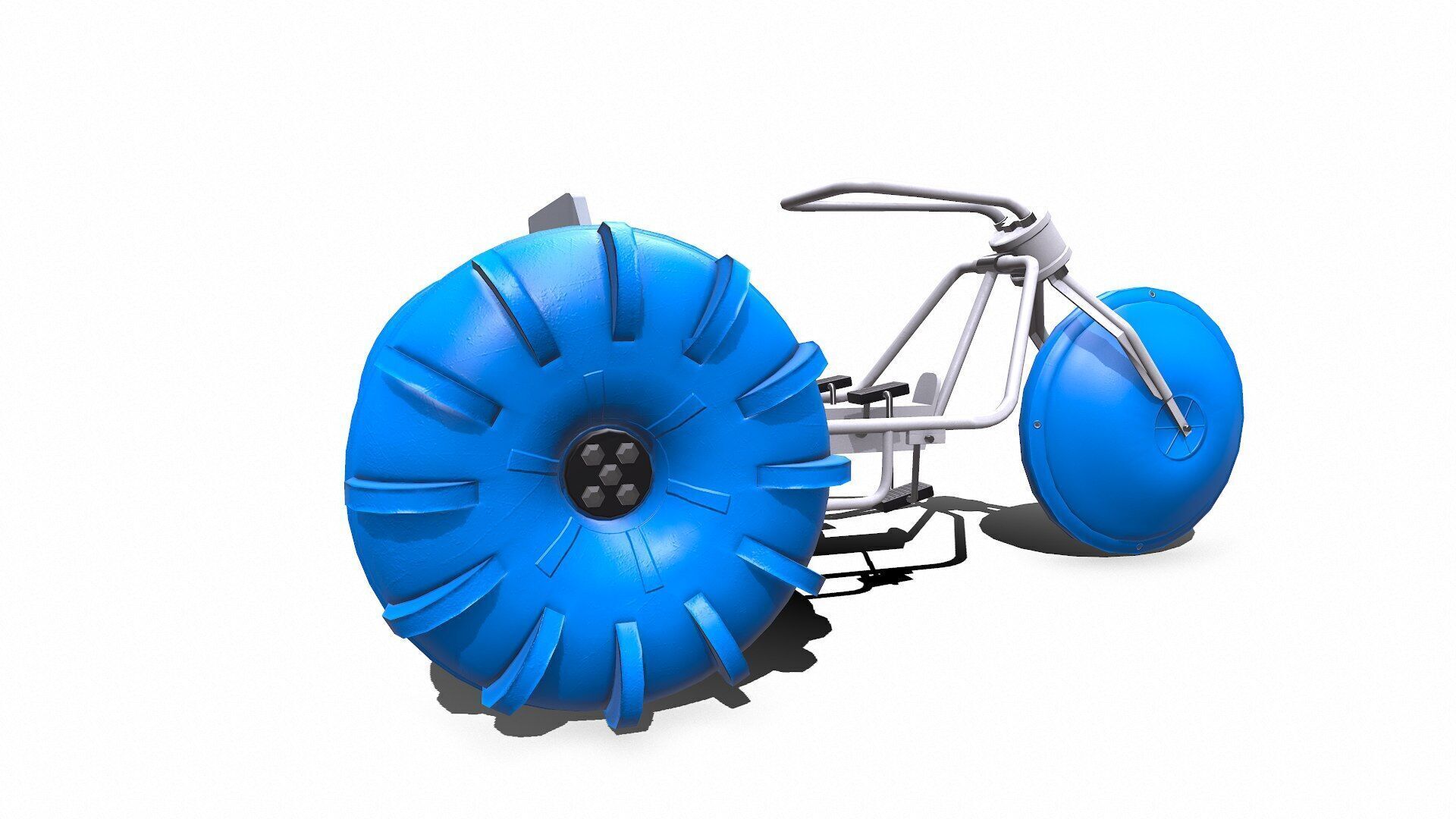 Water Trike Low-poly PBR Low-poly 3D model_25