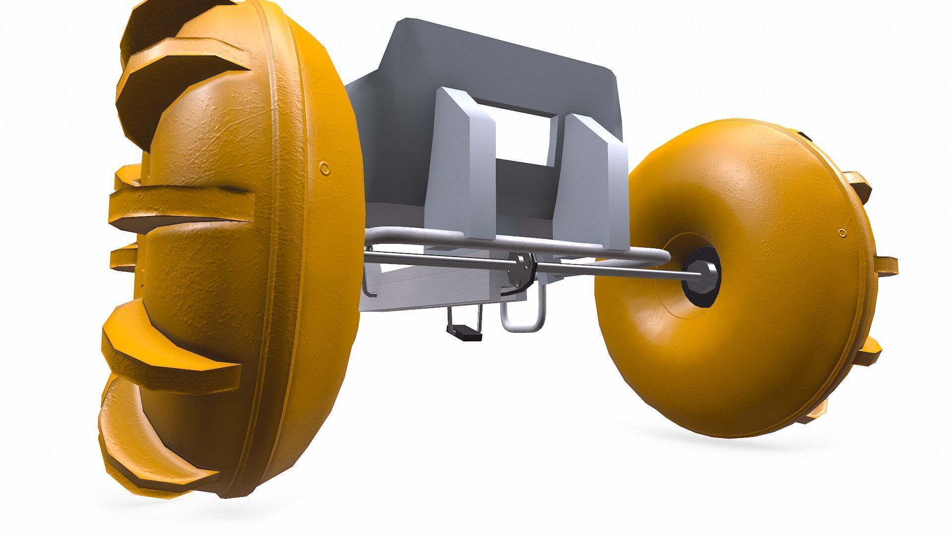 Water Trike Low-poly PBR Low-poly 3D model_51