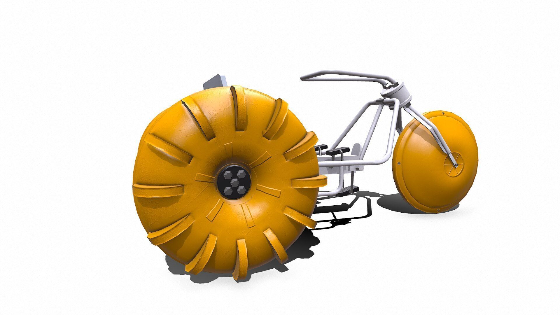 Water Trike Low-poly PBR Low-poly 3D model_27