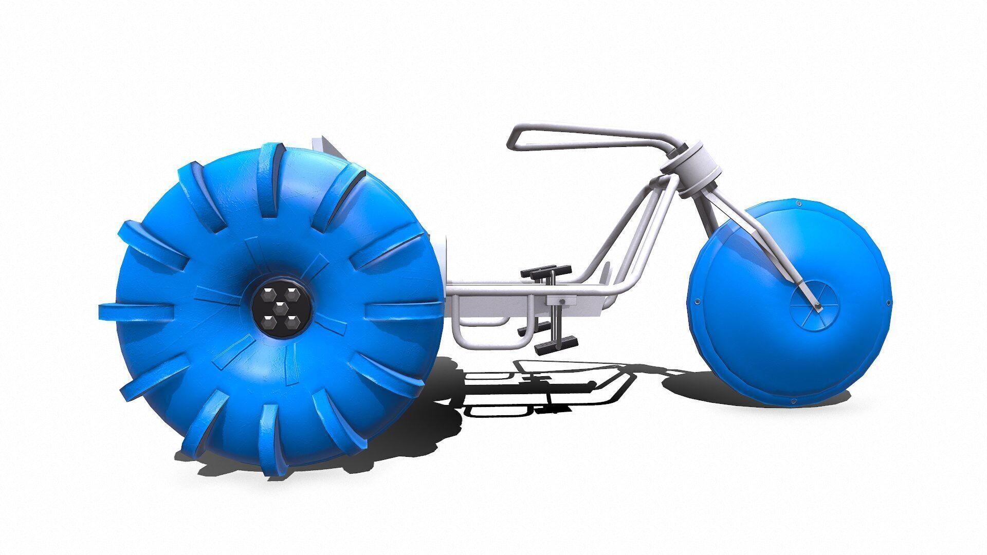 Water Trike Low-poly PBR Low-poly 3D model_31