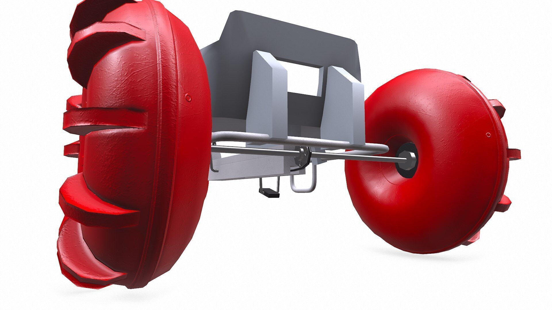 Water Trike Low-poly PBR Low-poly 3D model_50