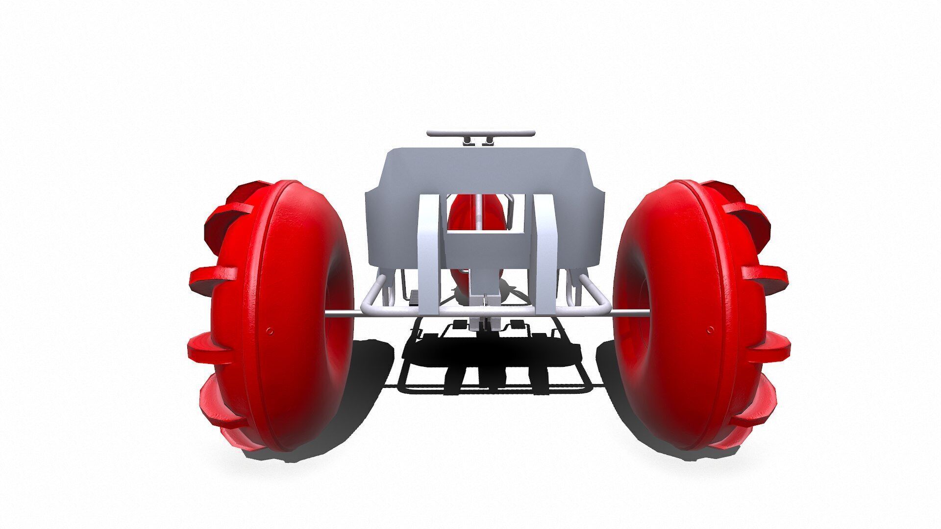 Water Trike Low-poly PBR Low-poly 3D model_20