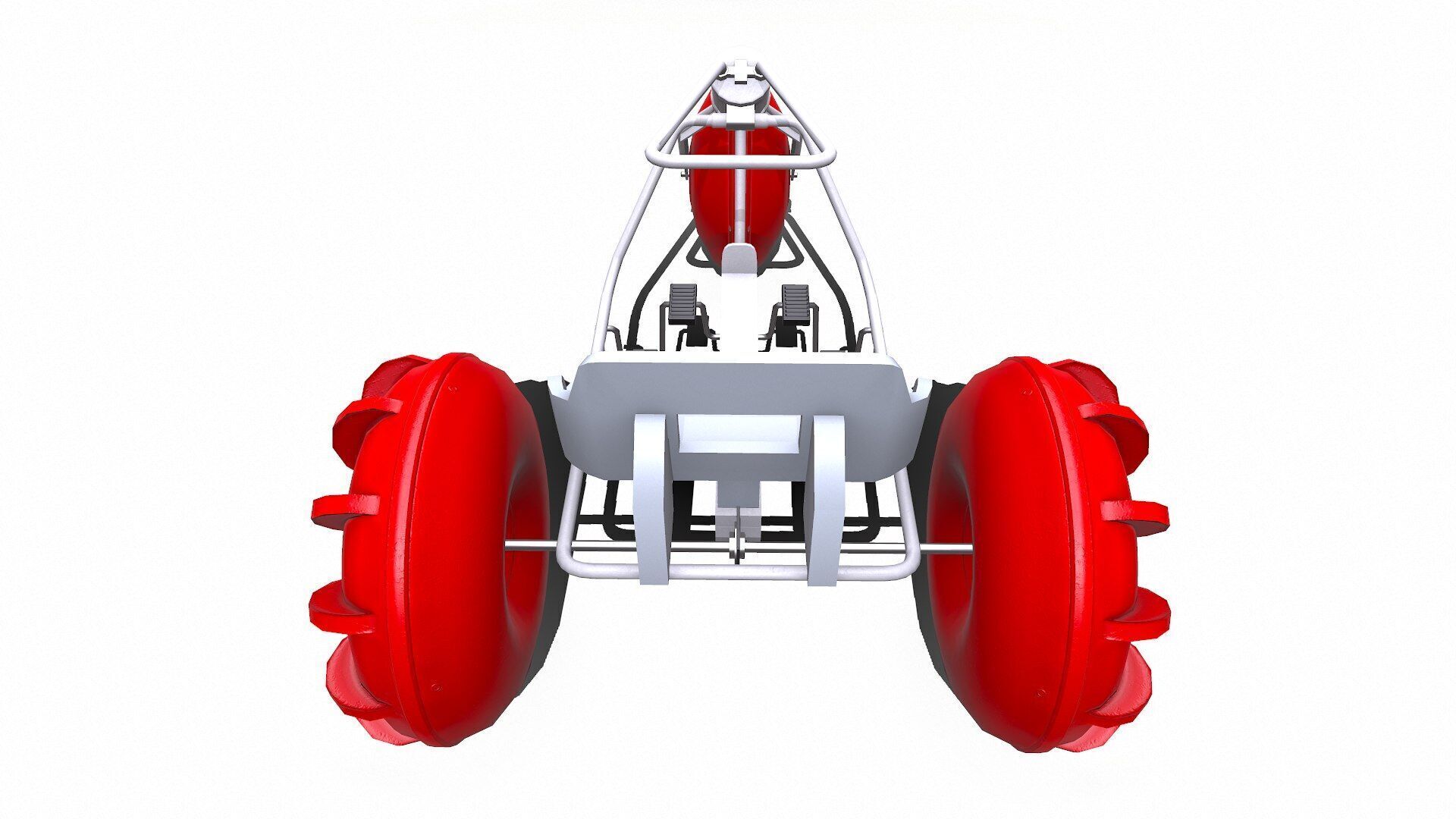 Water Trike Low-poly PBR Low-poly 3D model_23