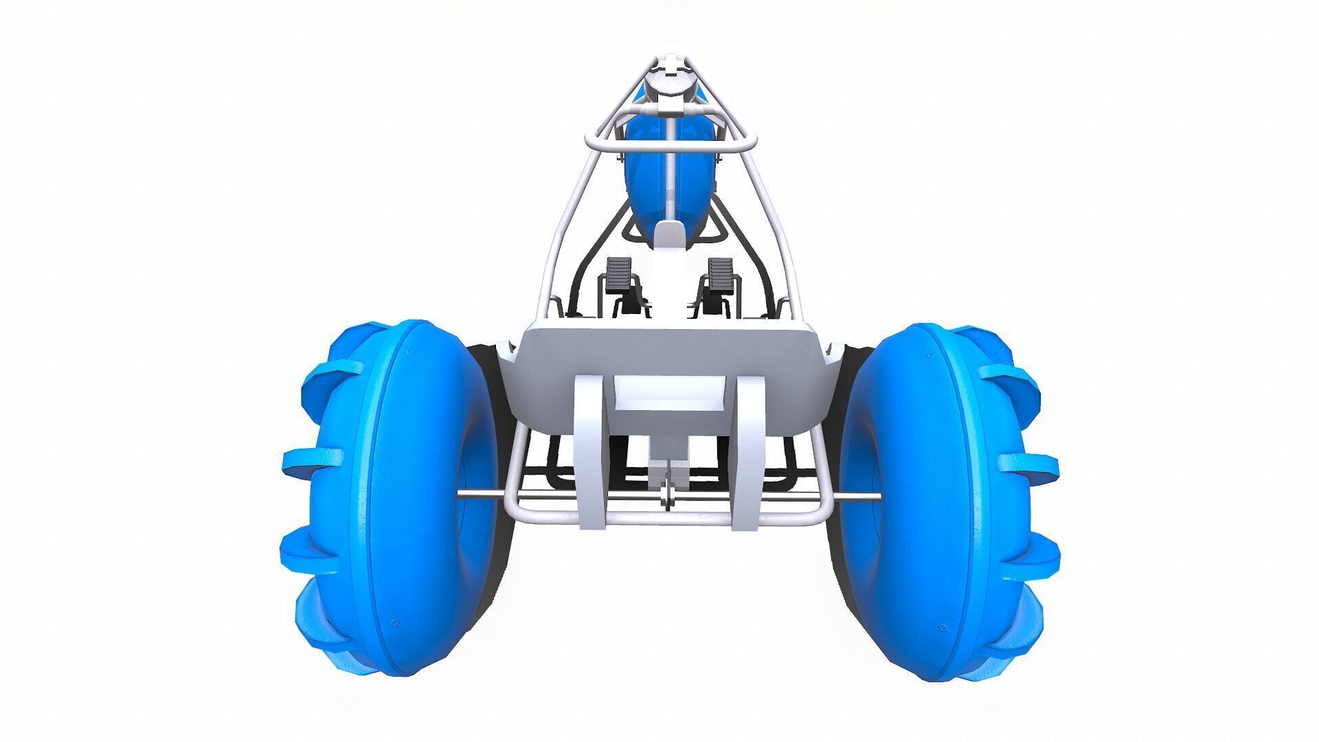 Water Trike Low-poly PBR Low-poly 3D model_22