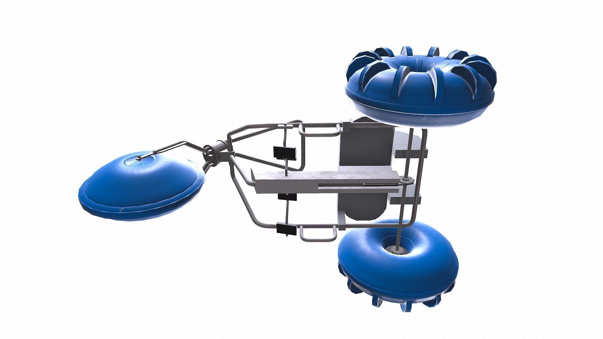 Water Trike Low-poly PBR Low-poly 3D model_46