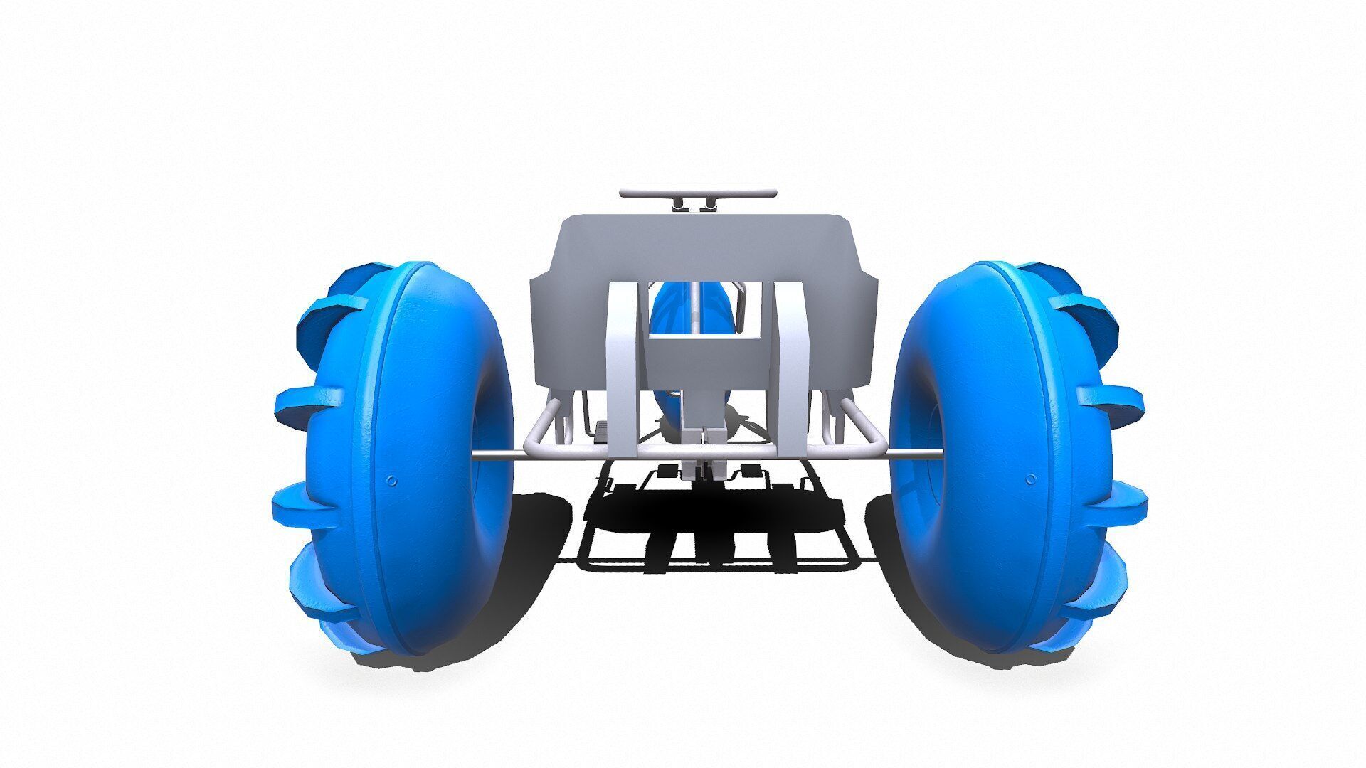 Water Trike Low-poly PBR Low-poly 3D model_19