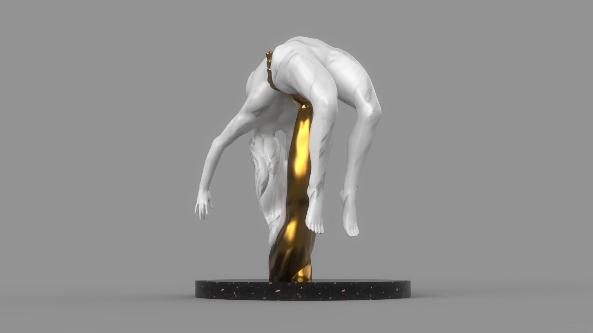 Support sculpture 3D model_1