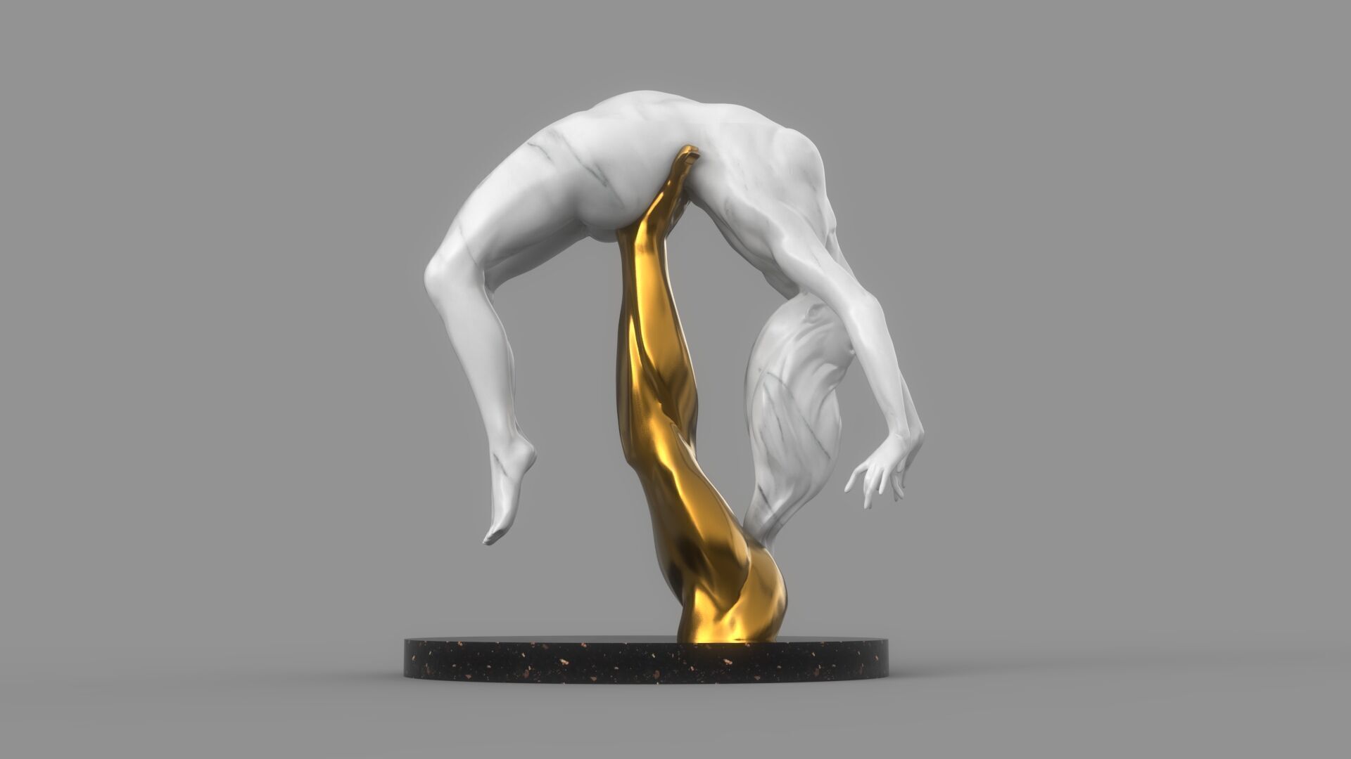Support sculpture 3D model_5