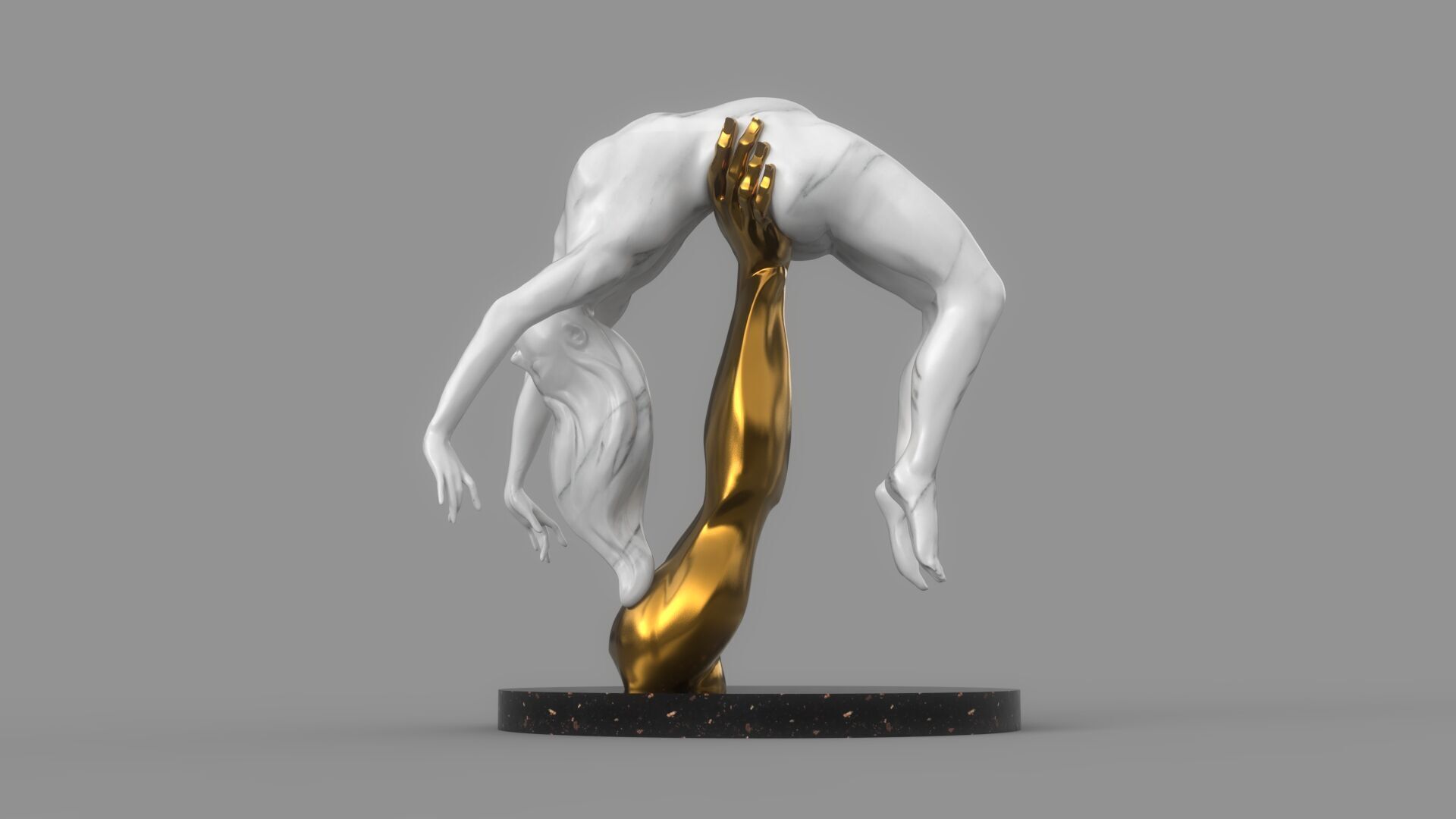 Support sculpture 3D model_11