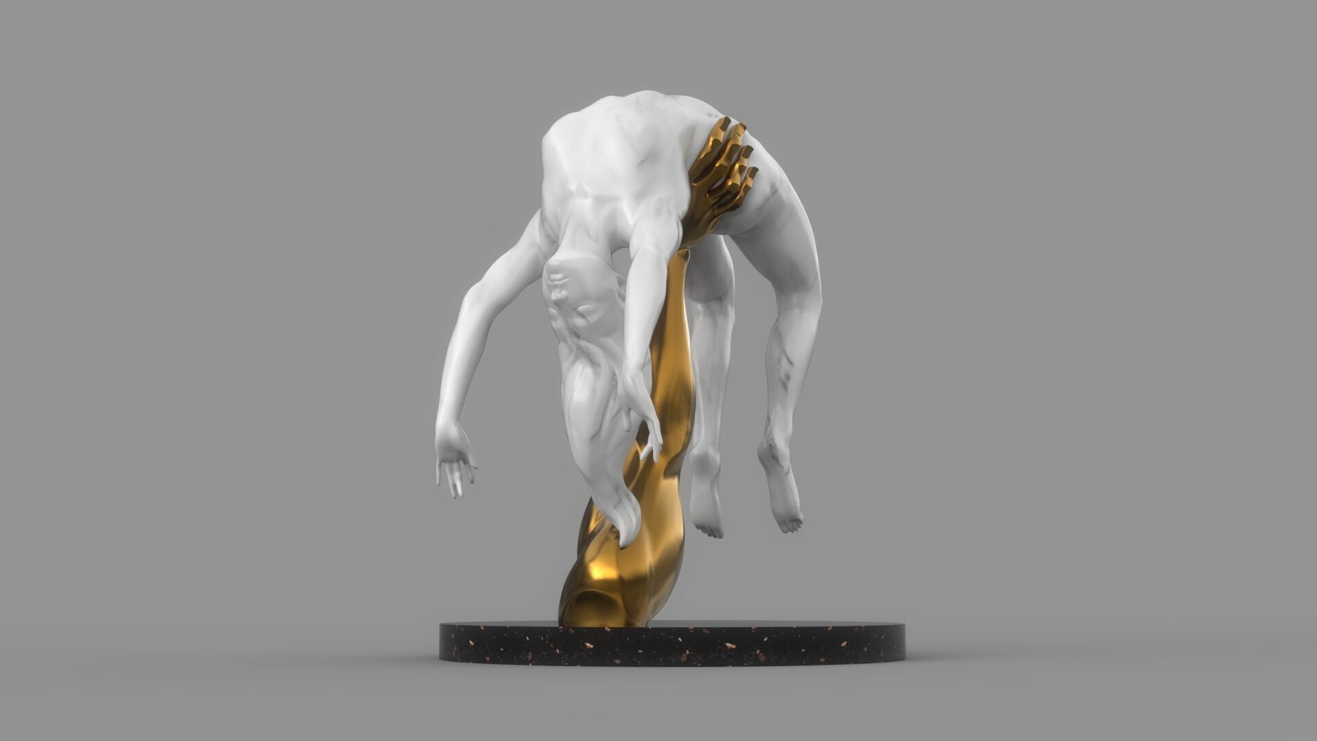 Support sculpture 3D model_9
