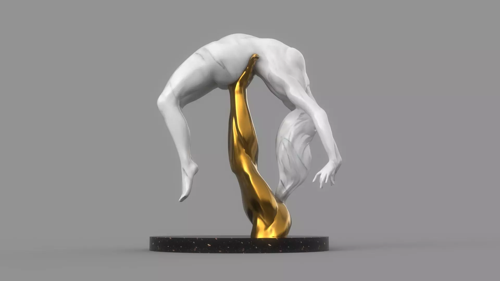 Support sculpture 3D model_0
