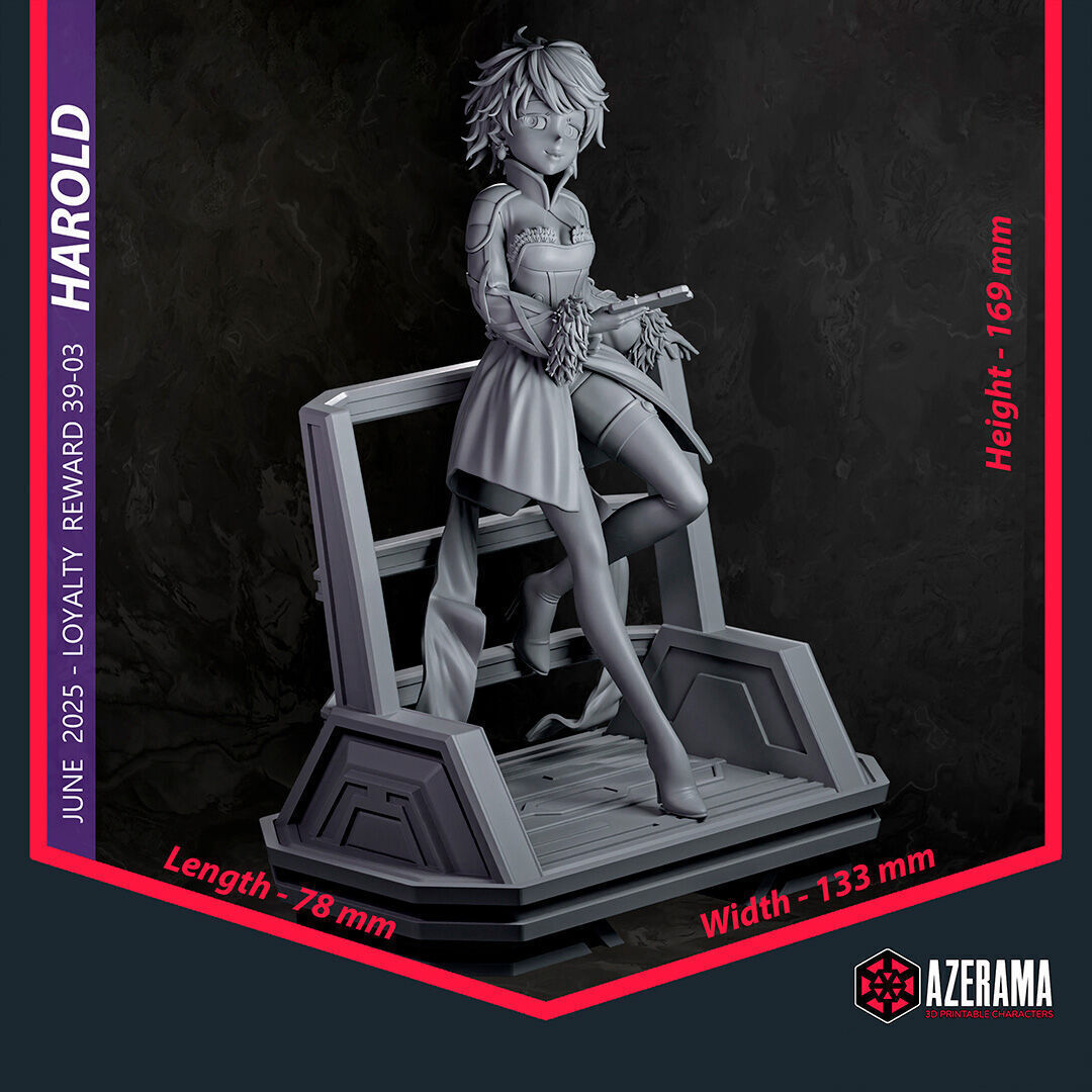 Harold STL Ready for 3D Printing 3D print model_9