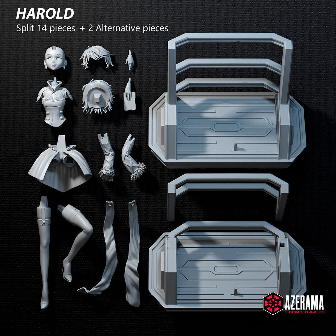 Harold STL Ready for 3D Printing 3D print model_10