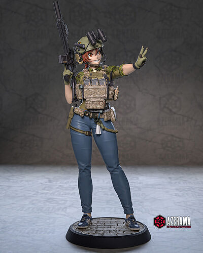 Kuribayashi STL Ready for 3D Printing 3D print model
