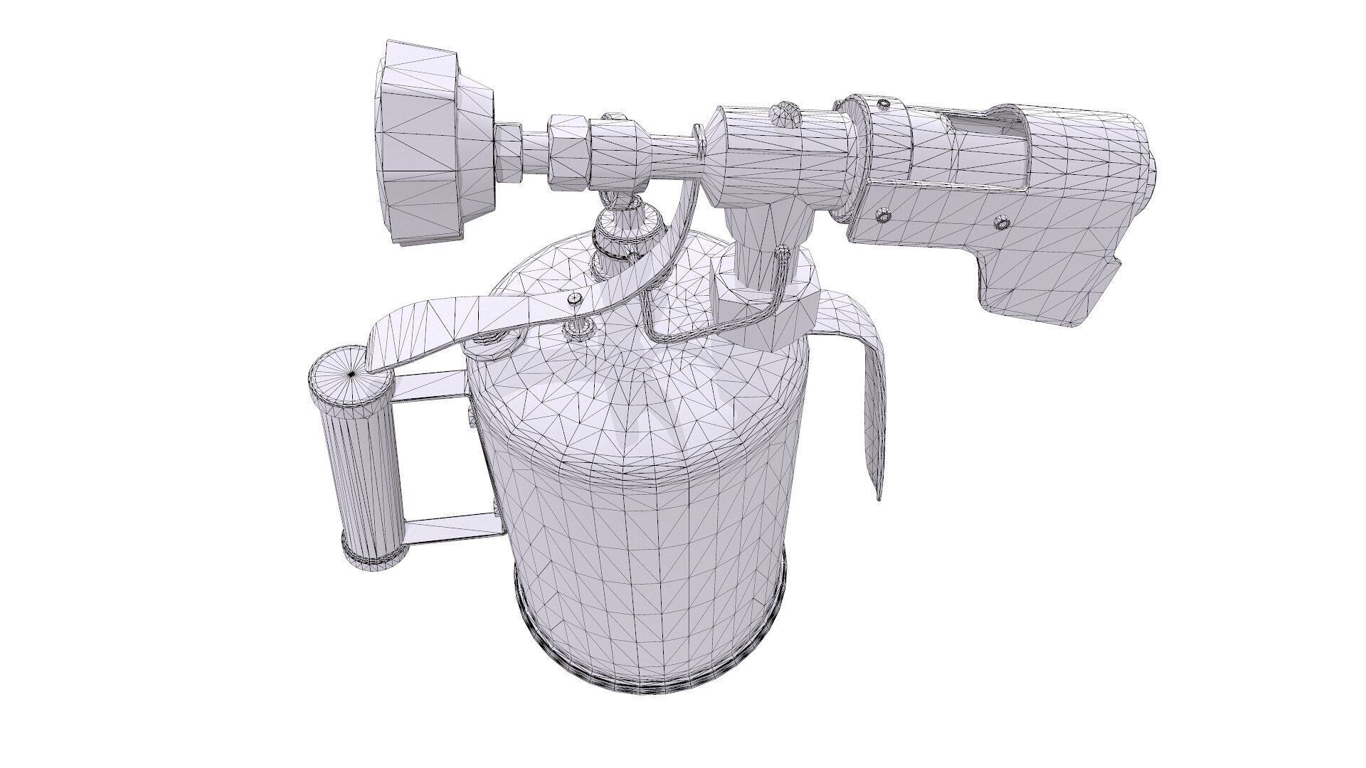 Blowtorch Low-poly PBR Low-poly 3D model_20