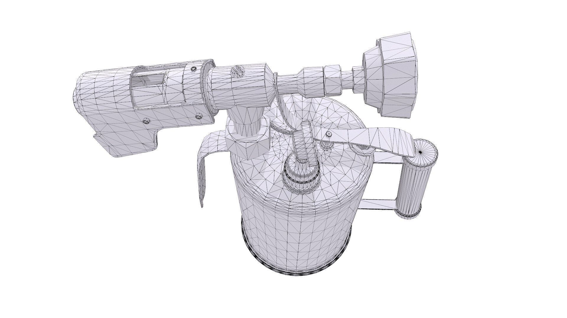 Blowtorch Low-poly PBR Low-poly 3D model_19