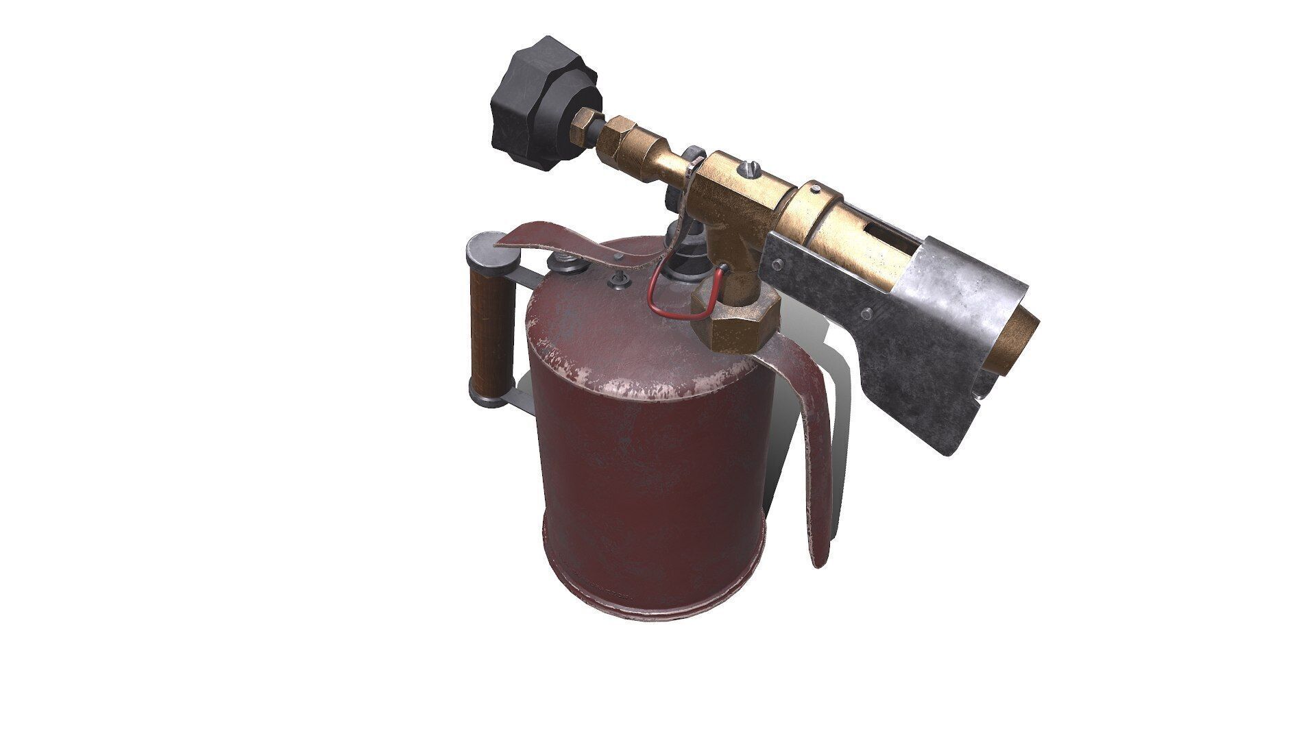 Blowtorch Low-poly PBR Low-poly 3D model_7