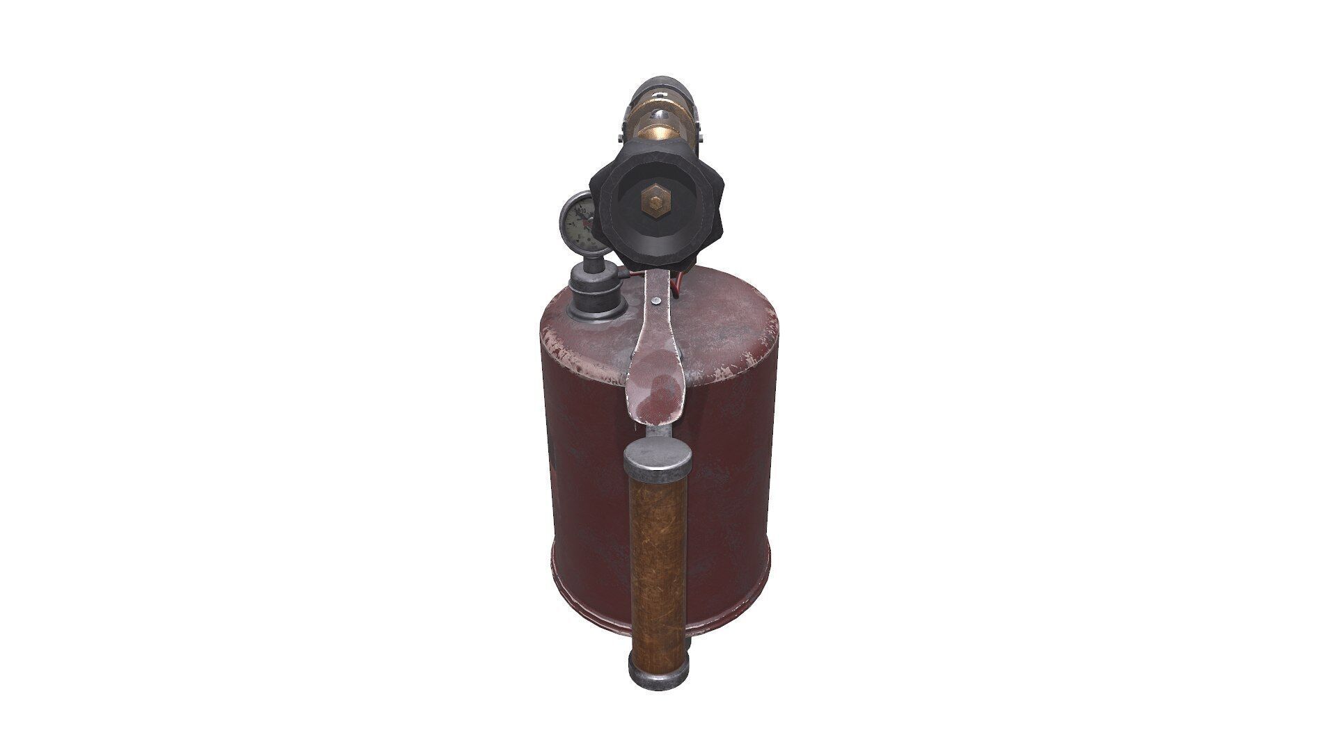 Blowtorch Low-poly PBR Low-poly 3D model_3