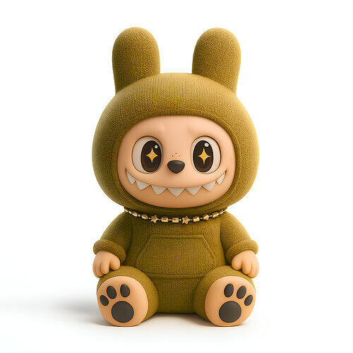 Sacai Sit  LabubuThe Monsters toy 3D print model