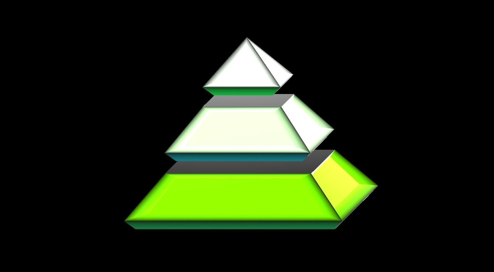 Low Resolution Pyramid 3D model Pyramid VR / AR / low-poly | CGTrader