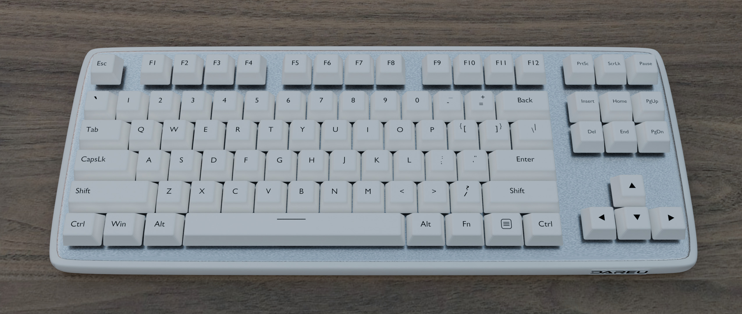 Dareu Keyboard 1 Low-poly 3D model_2