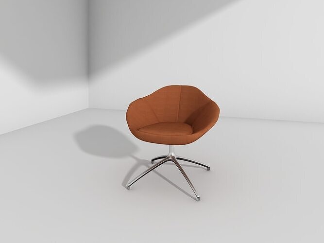 Armchair 3D print model