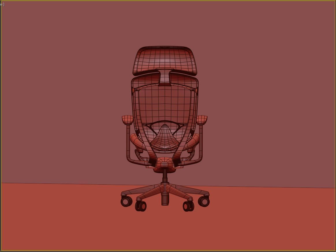 office chair 3D print model_2