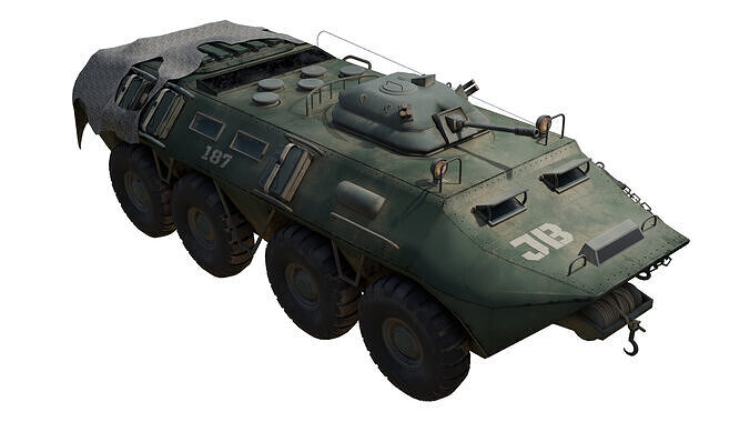 Military Vehicle 3D model
