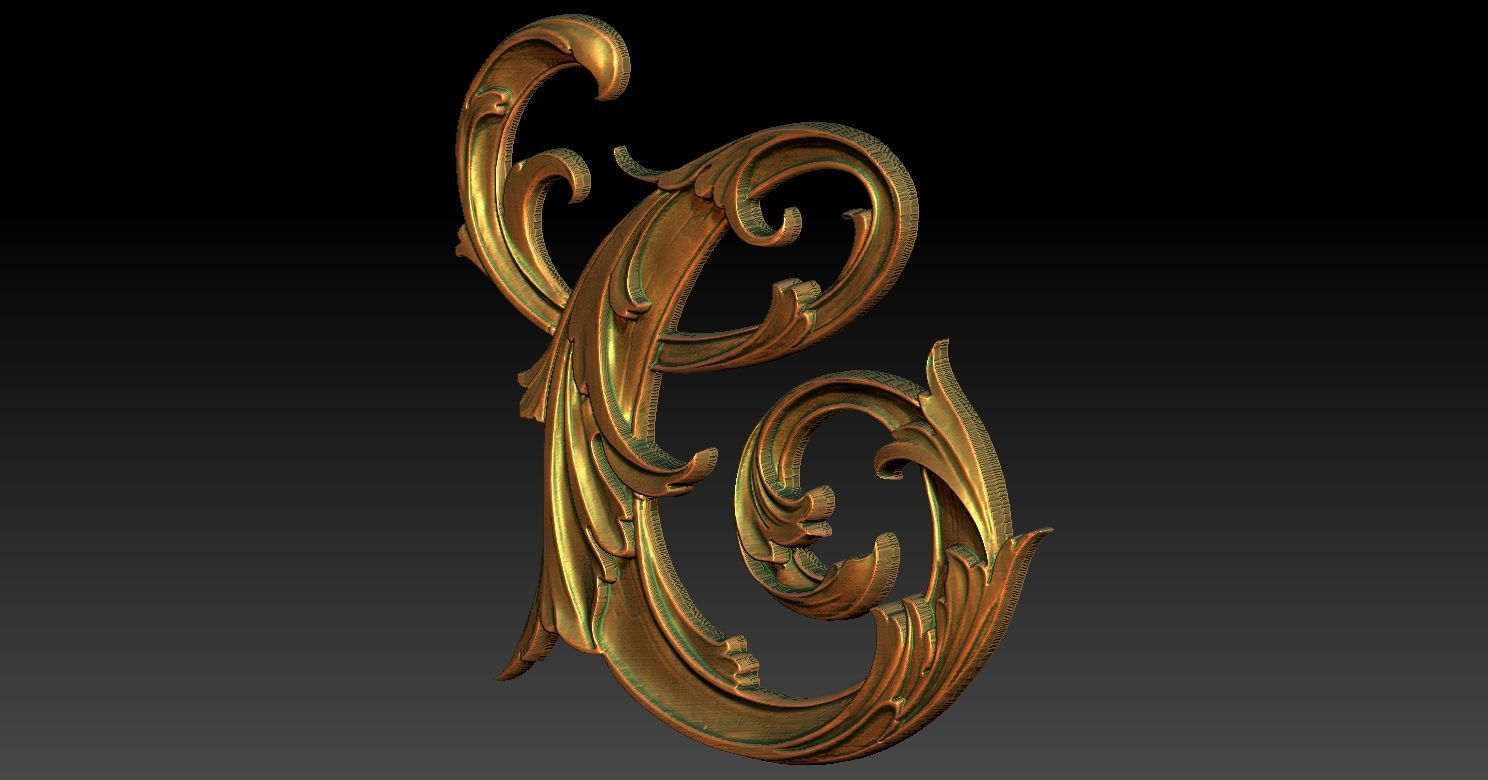 29 C CNC Relief Model 3D print model_2