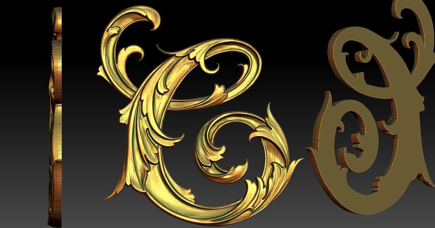 29 C CNC Relief Model 3D print model_5