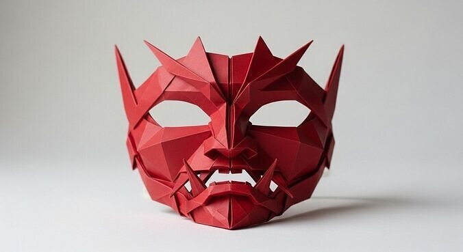 mask-masquerade balls-Masquerade night-techno party-High-Quality 3D print model