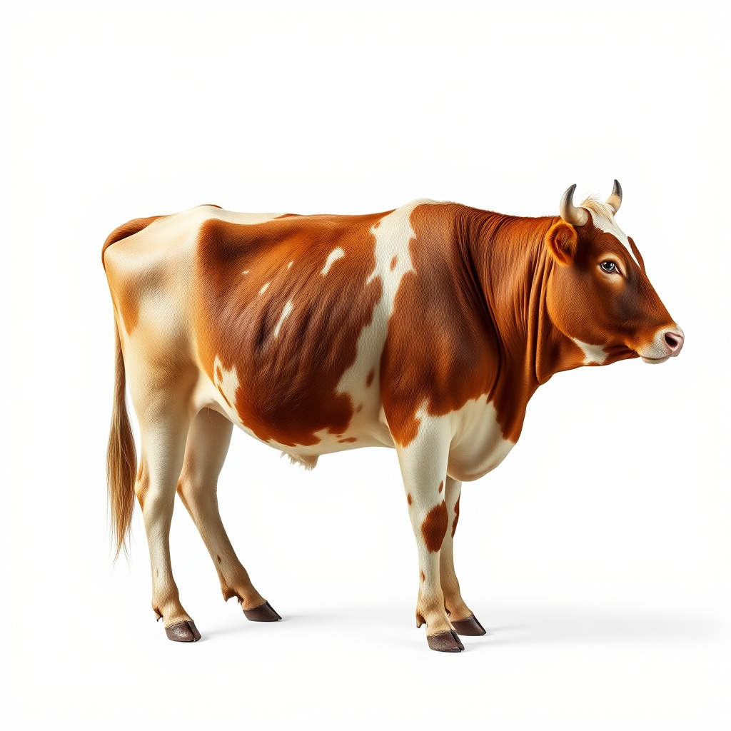 Realistic Cow model pack for animation and games Low-poly 3D model_3