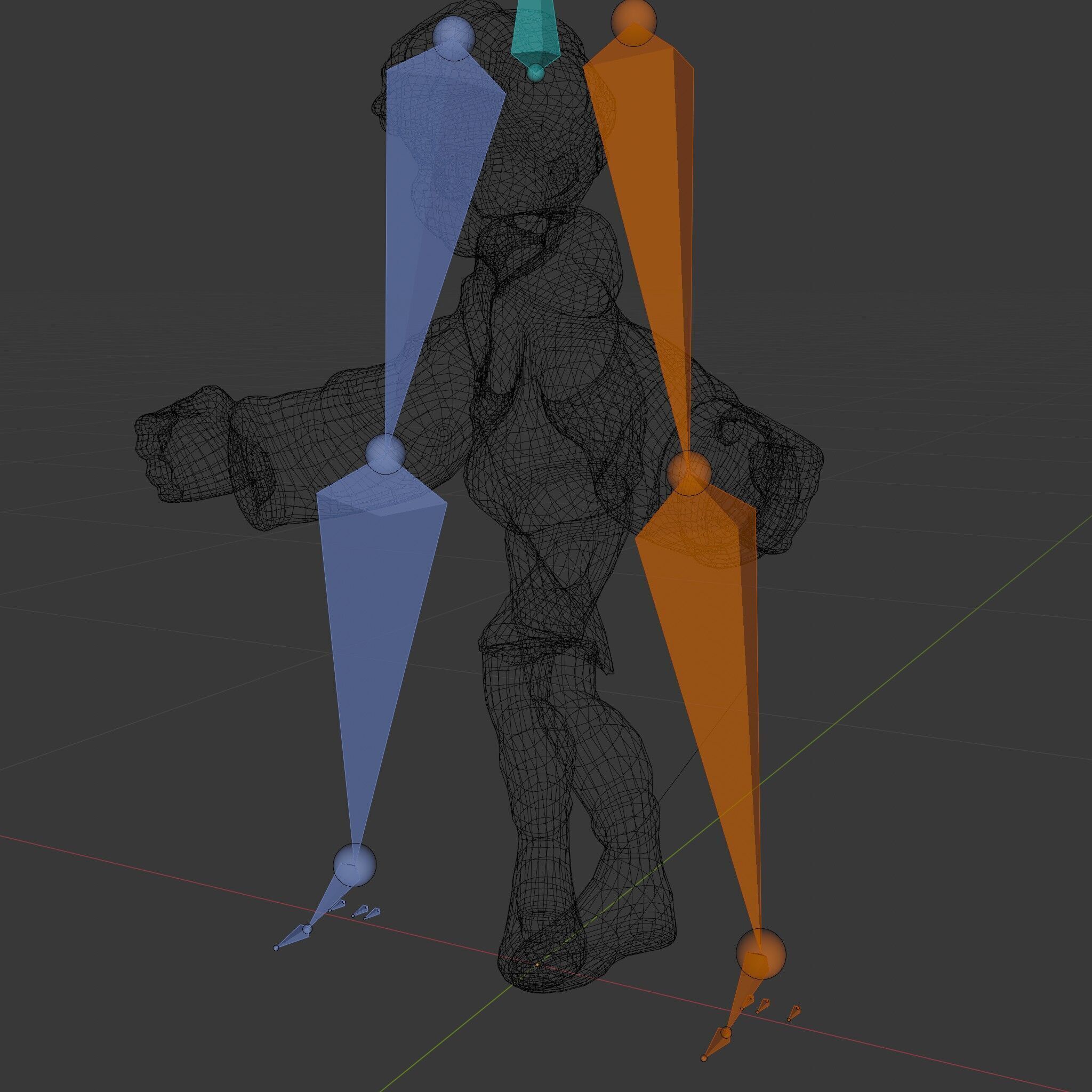 Young Boy Character Model Rigged and Animated Low-poly 3D model_7