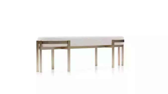 Elliott Bench by Kelly Wearstler 3D model