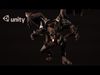 Hell demon warrior low-poly game engine ready 3D model Low-poly 3D model_1