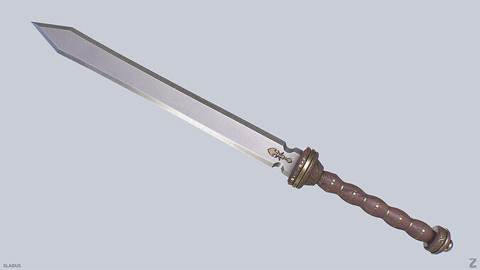 Gladius Low-poly 3D model