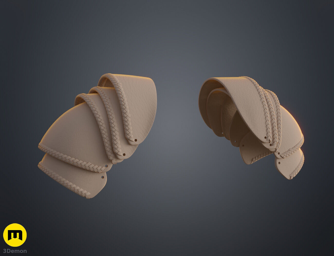 Astrid Leather Armor - How To Train Your Dragon 3D print model_9