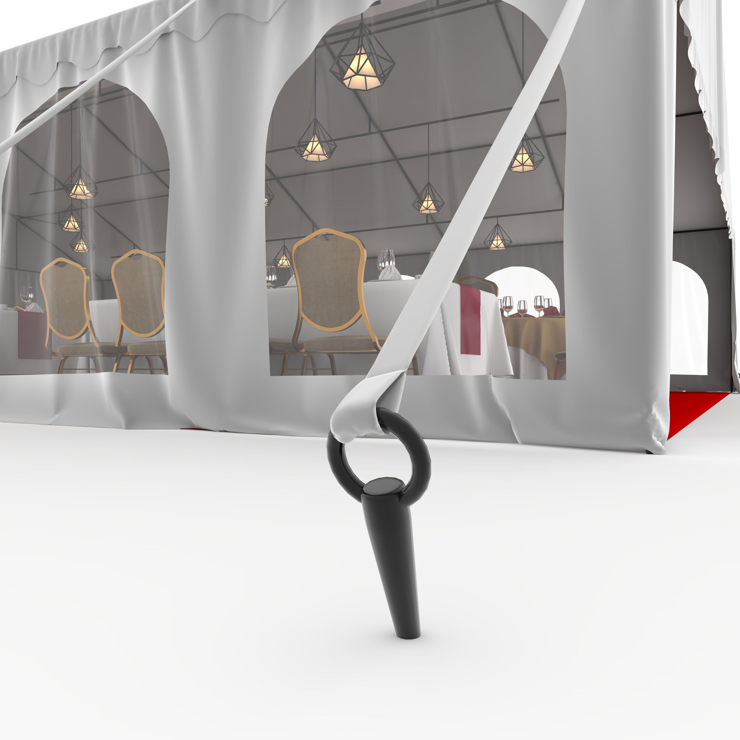 Party Tent 03 3D model_21