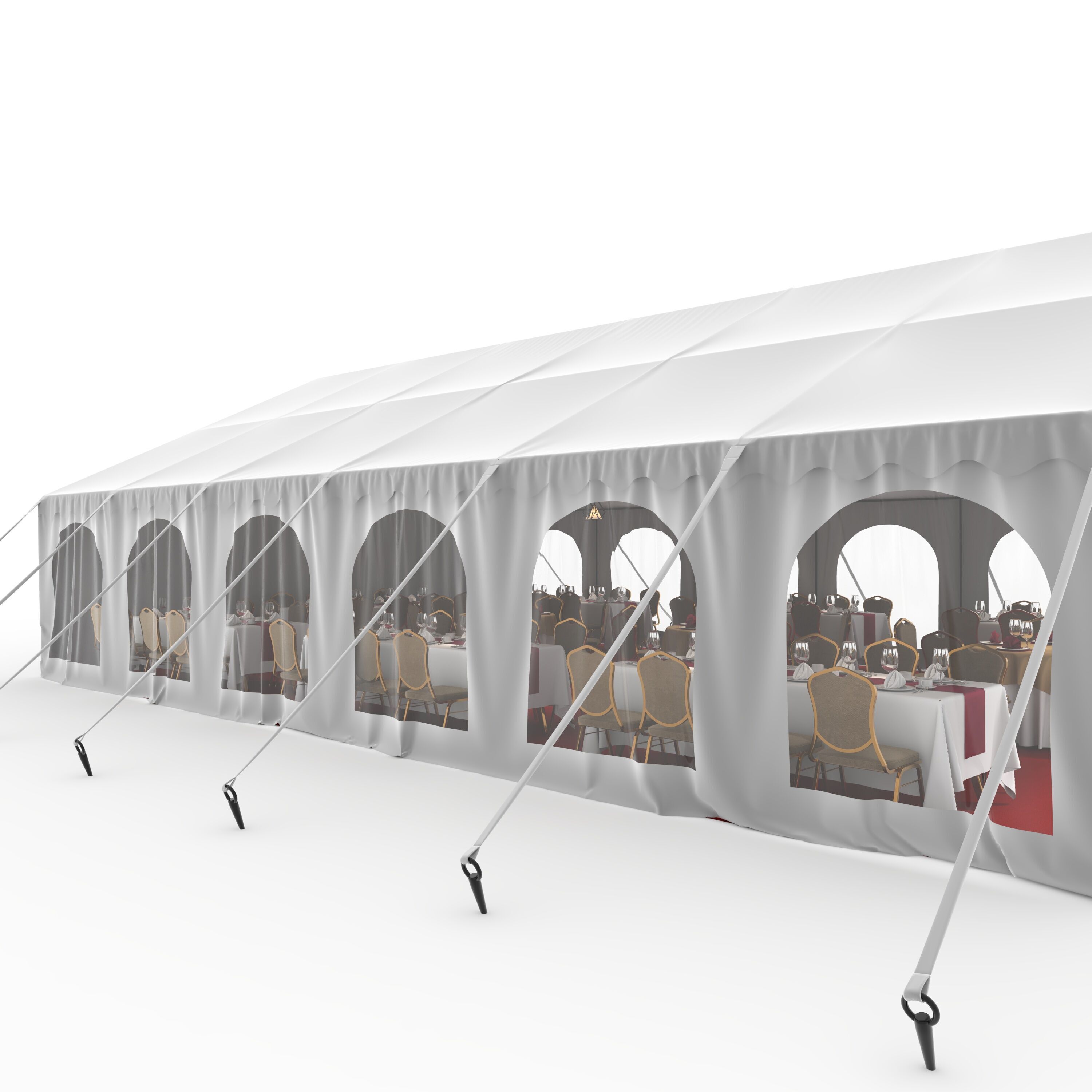 Party Tent 03 3D model_22