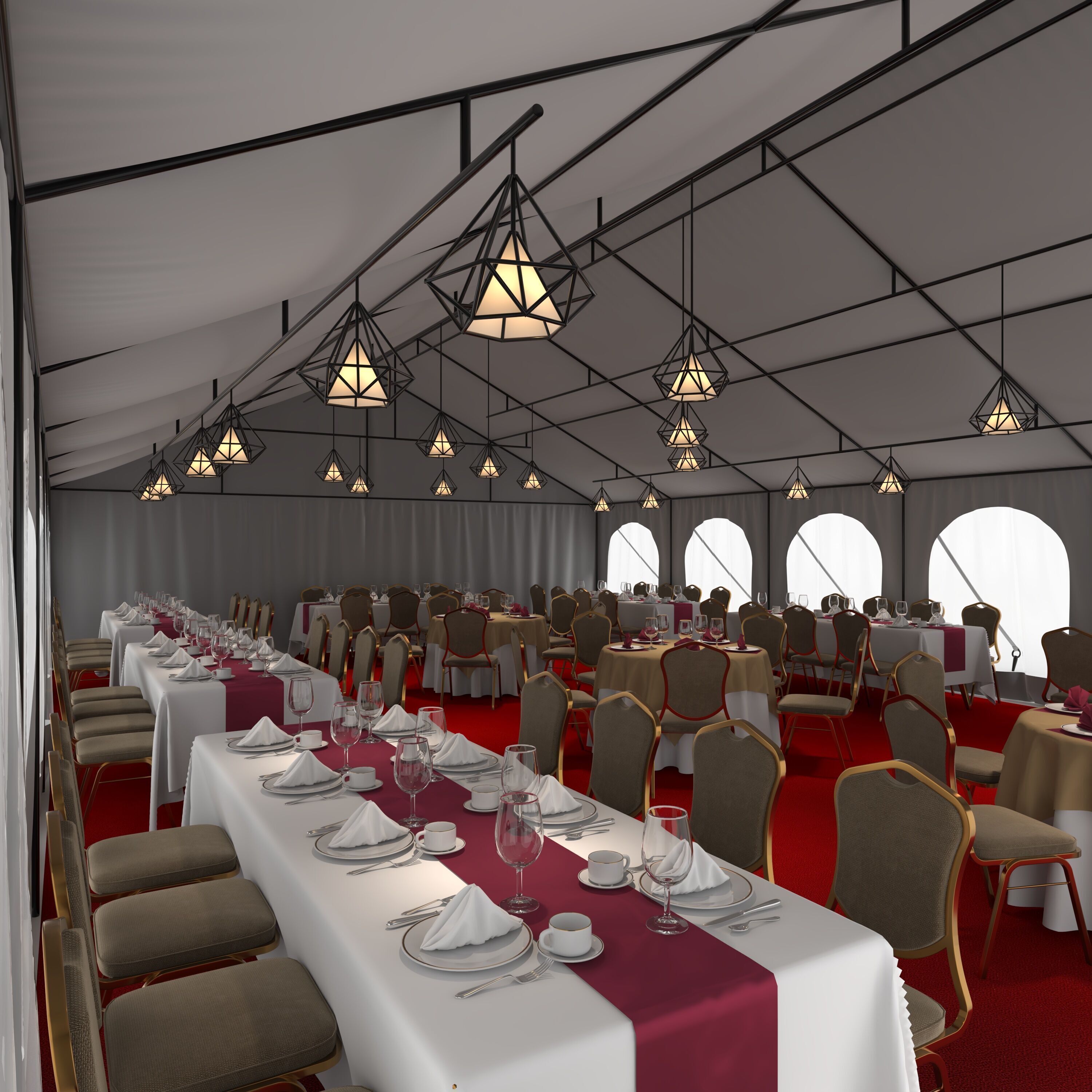 Party Tent 03 3D model_15