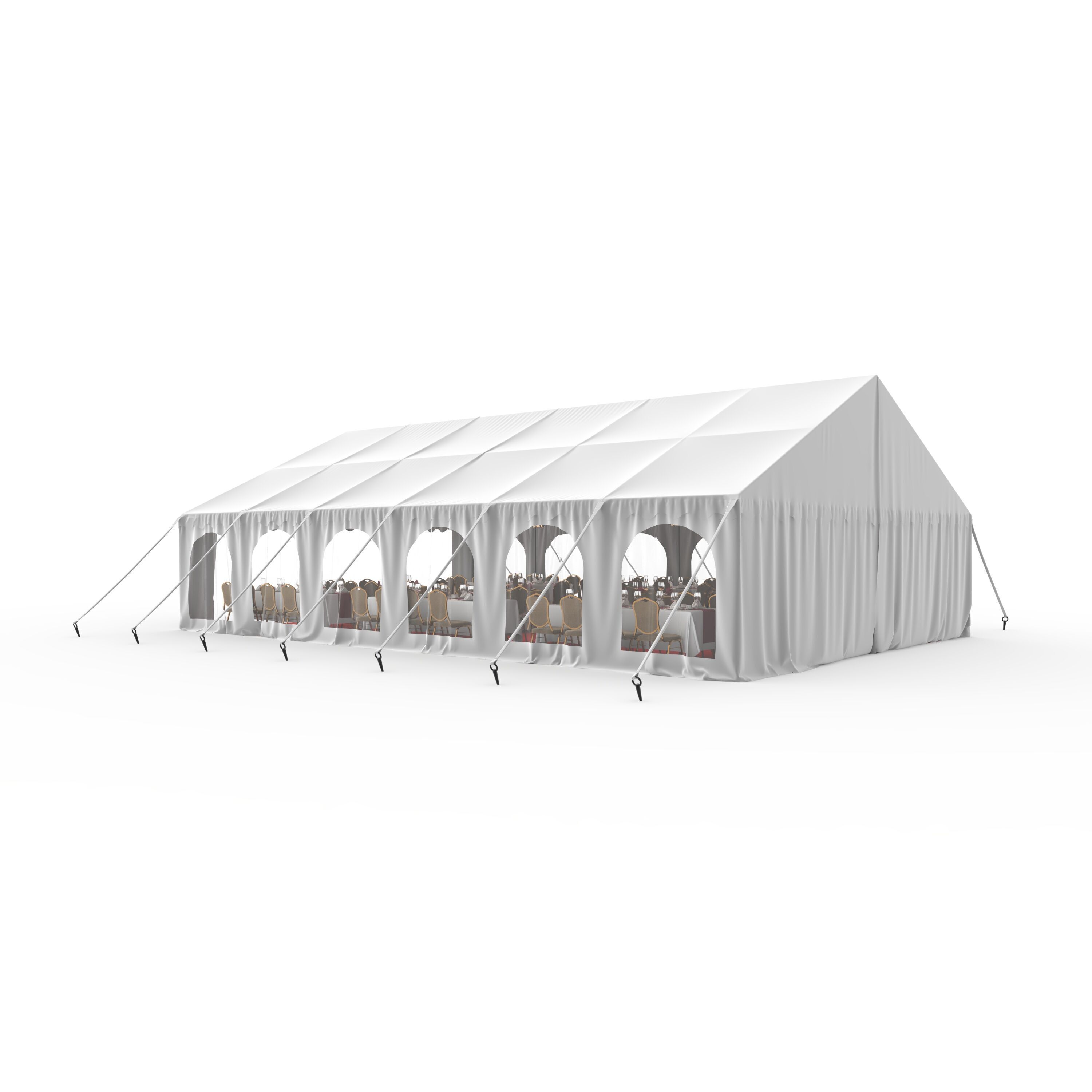 Party Tent 03 3D model_5