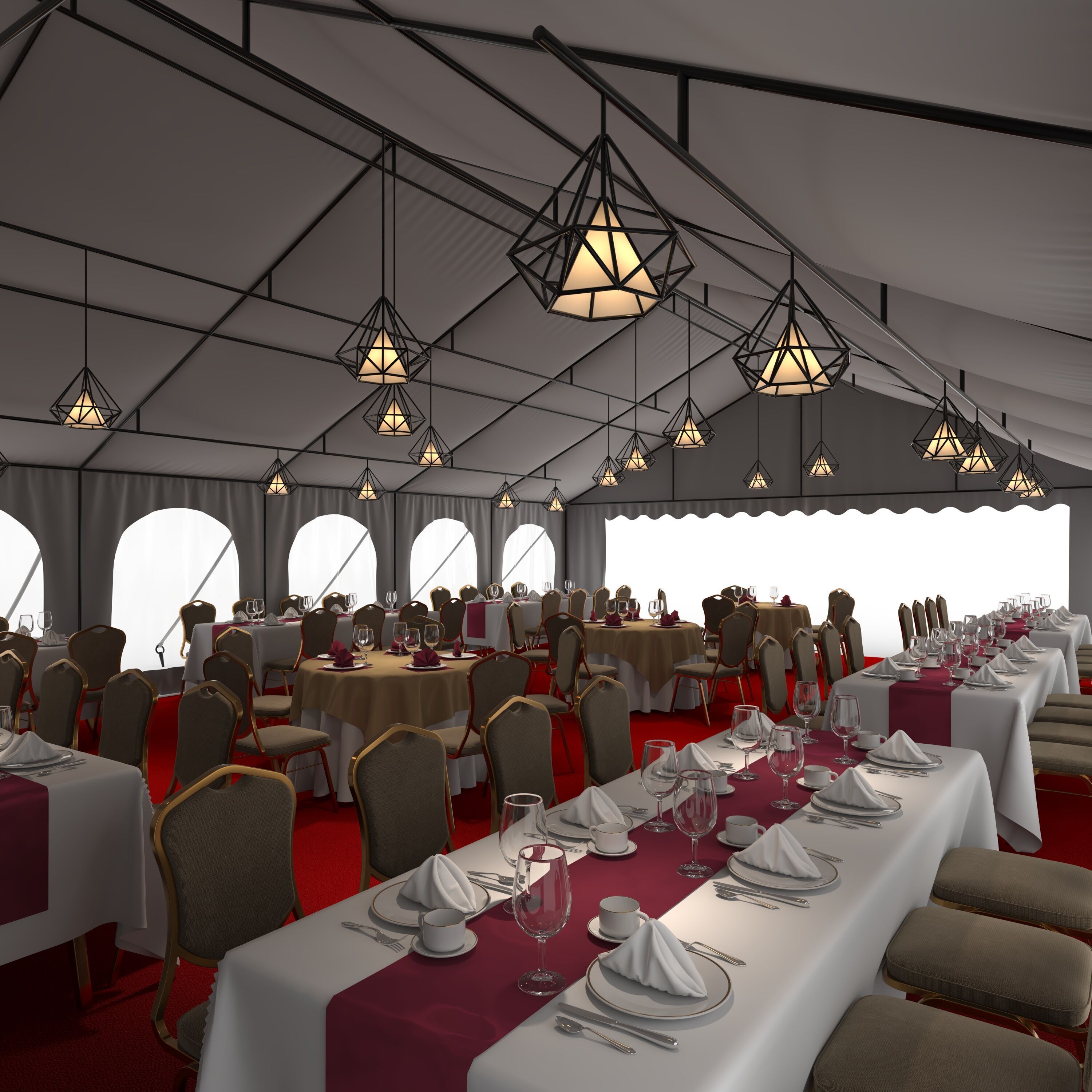 Party Tent 03 3D model_18