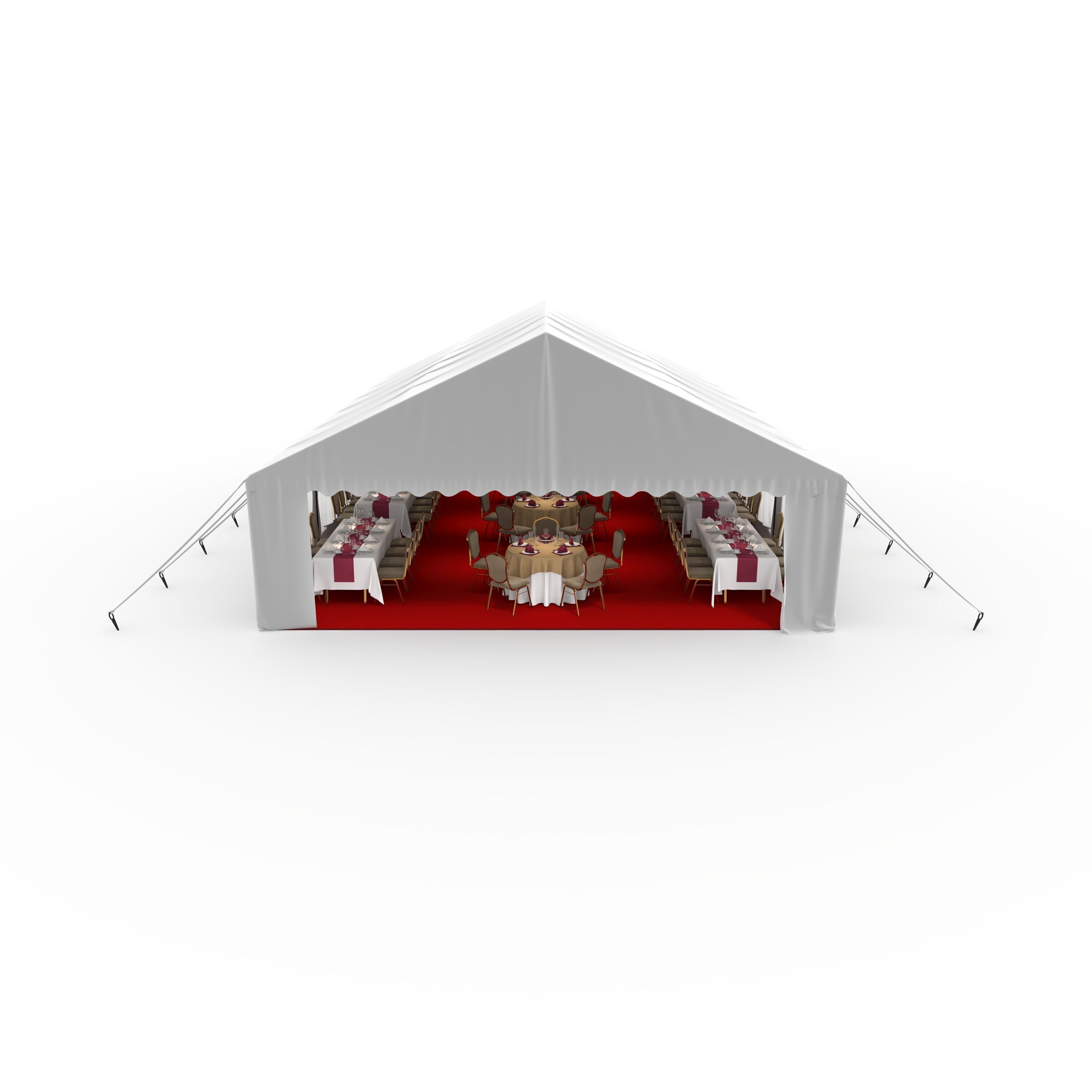 Party Tent 03 3D model_9