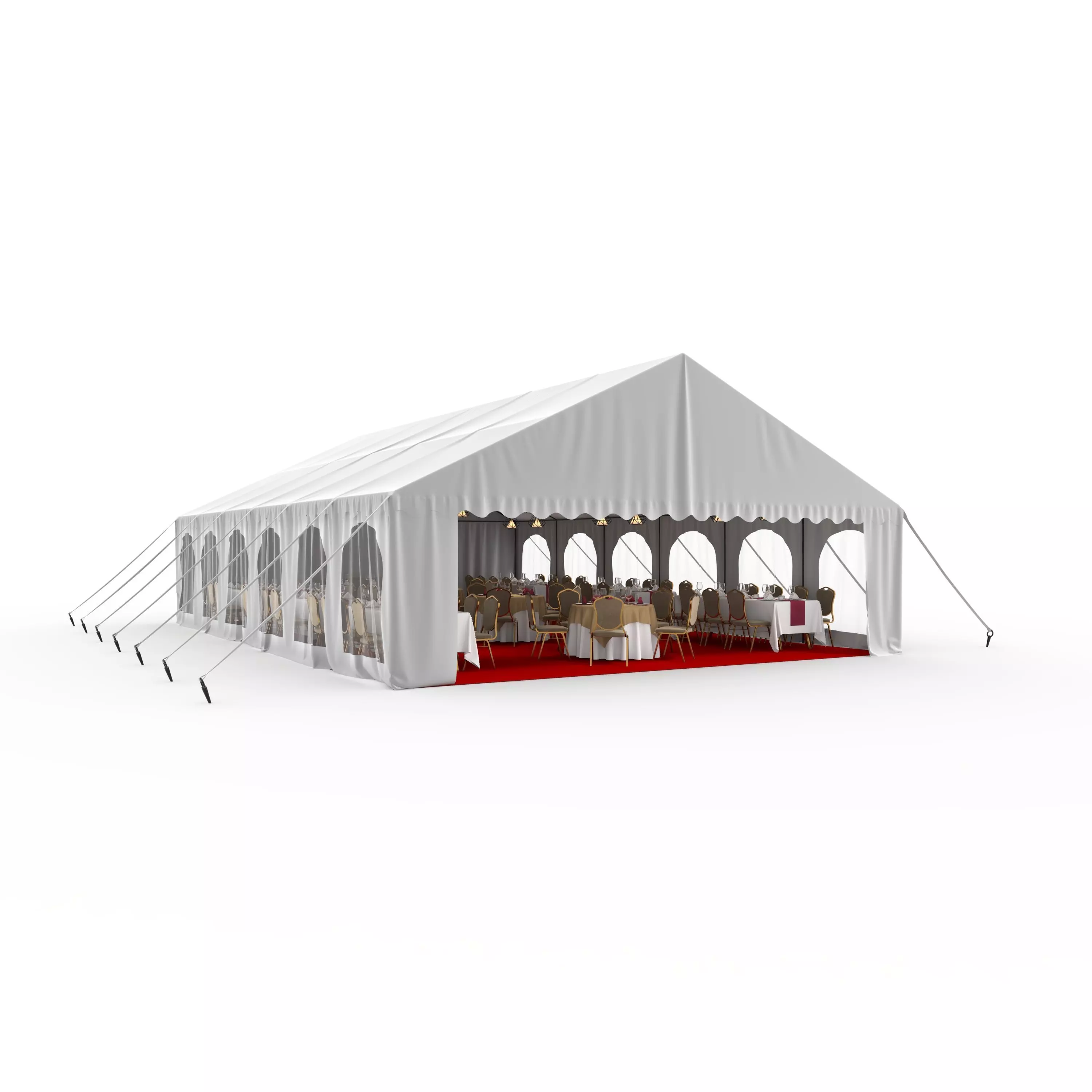 Party Tent 03 3D model_0