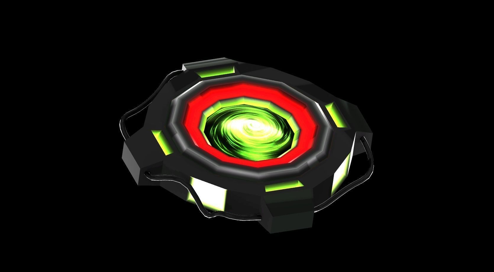 Spawner Power Up Low-poly 3D model