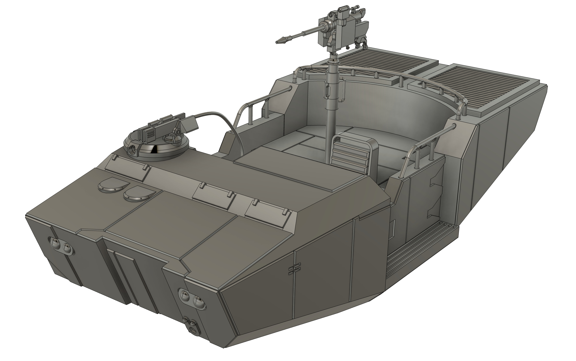 Imperial Armored Speeder One12 Scale 3D Files 3D print model_5