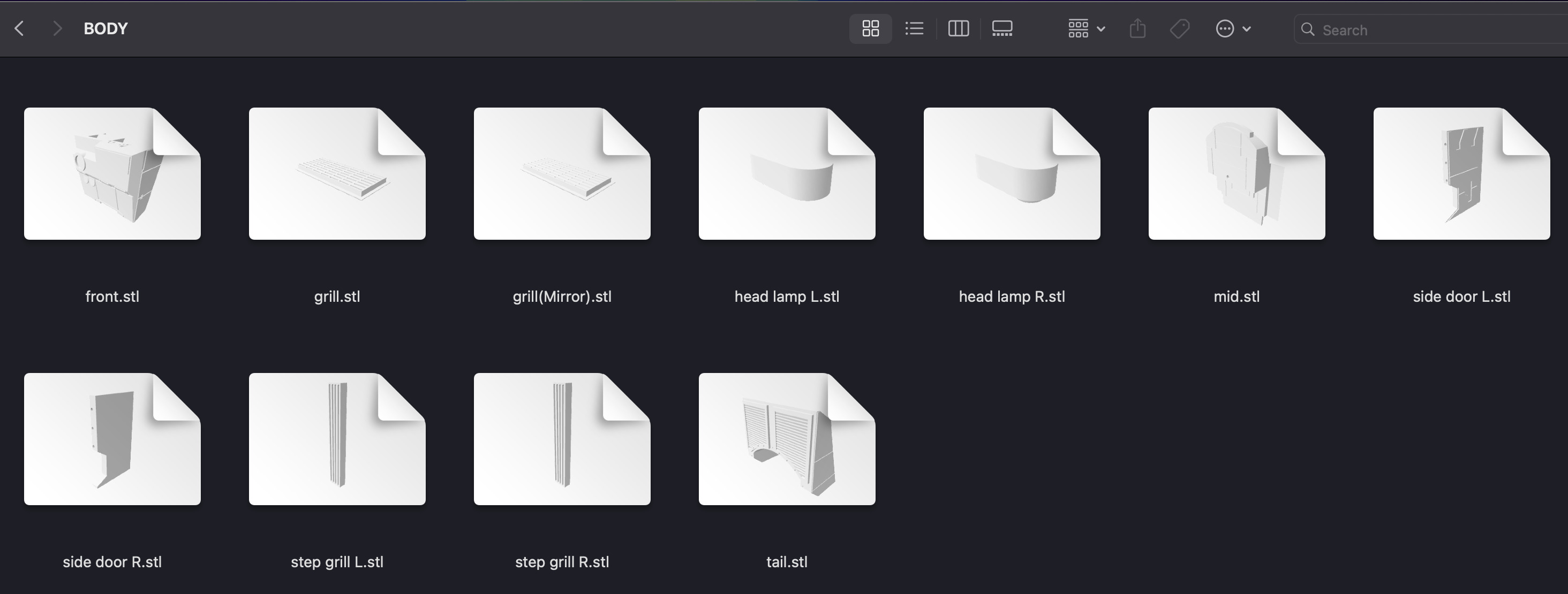 Imperial Armored Speeder One12 Scale 3D Files 3D print model_11