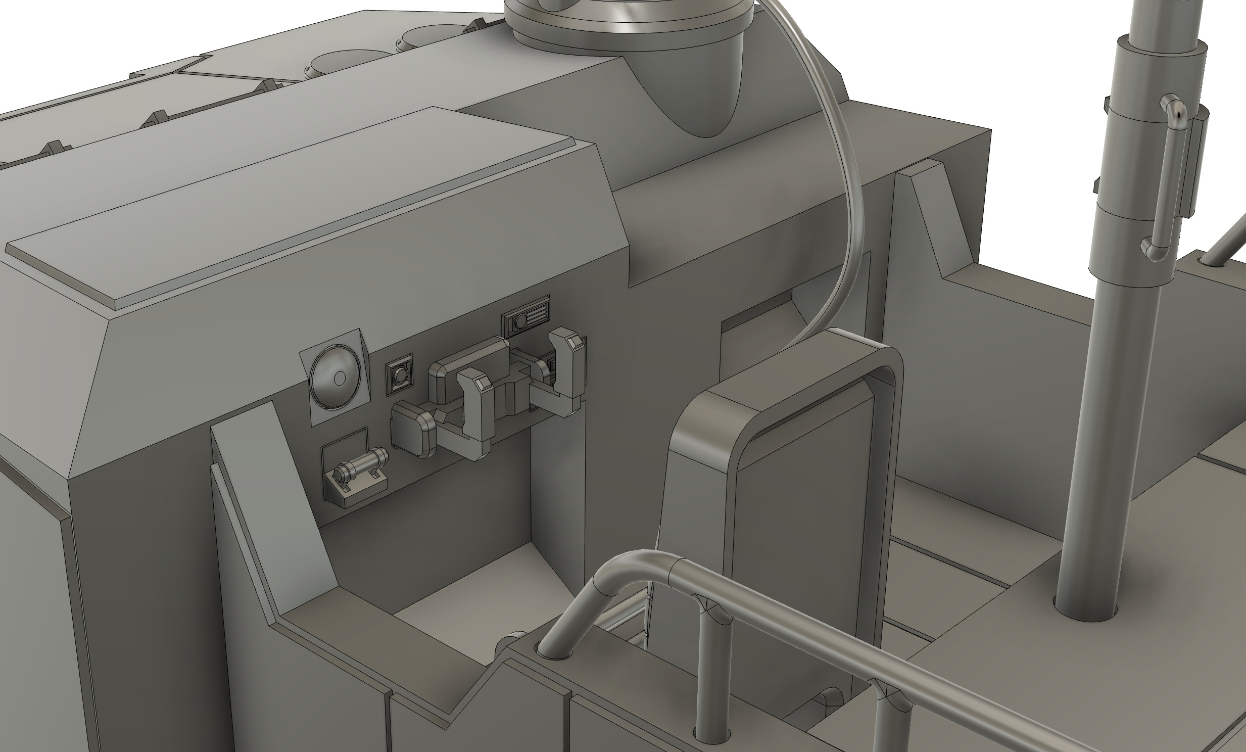 Imperial Armored Speeder One12 Scale 3D Files 3D print model_4