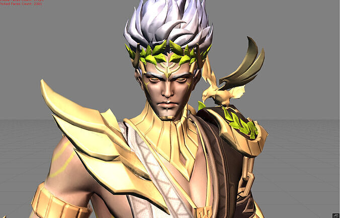 Gord Imperator Vitalis Low-poly 3D model