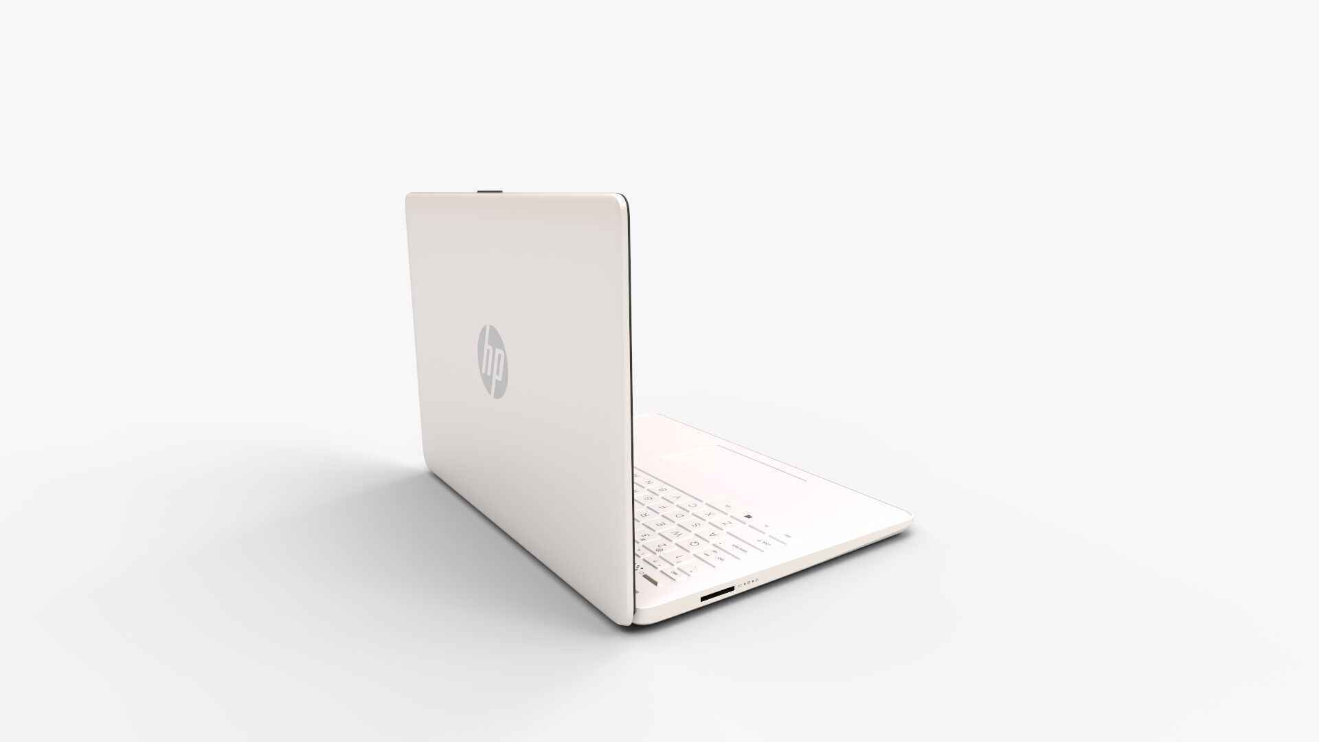 HP Laptop 3D model_2